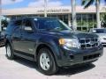 2008 Black Pearl Slate Metallic Ford Escape XLS  photo #1