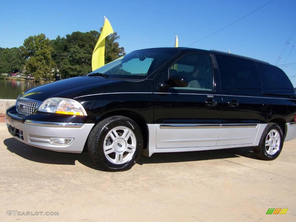 2003 Windstar SEL - Black / Medium Graphite photo #2