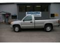 2004 Silver Birch Metallic GMC Sierra 1500 SLE Regular Cab 4x4  photo #2