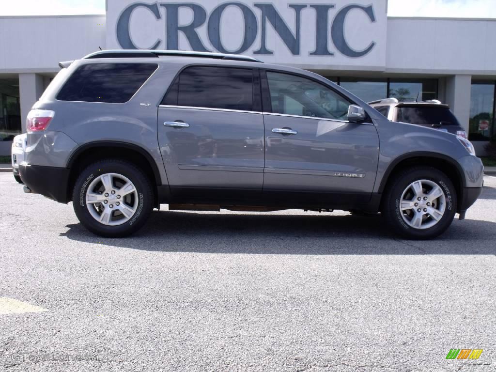 2007 Acadia SLT - Blue Gold Metallic / Ebony photo #1