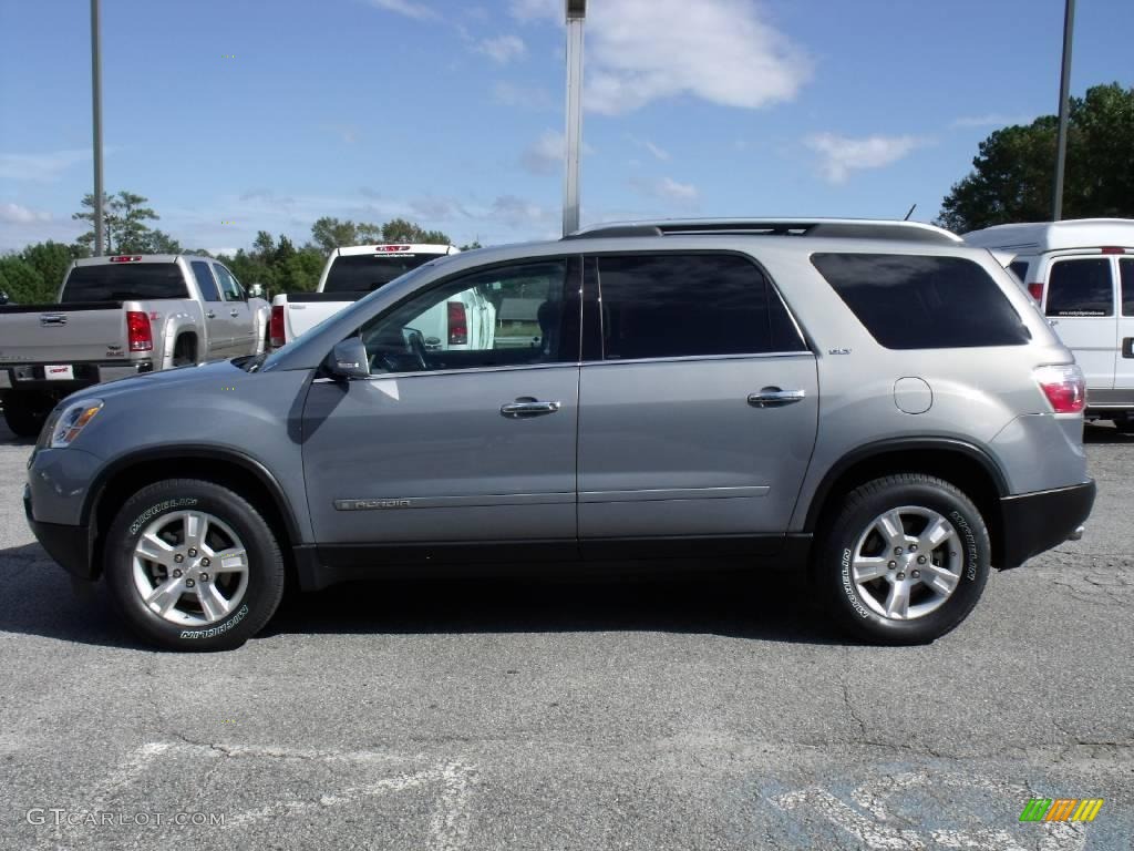 2007 Acadia SLT - Blue Gold Metallic / Ebony photo #5