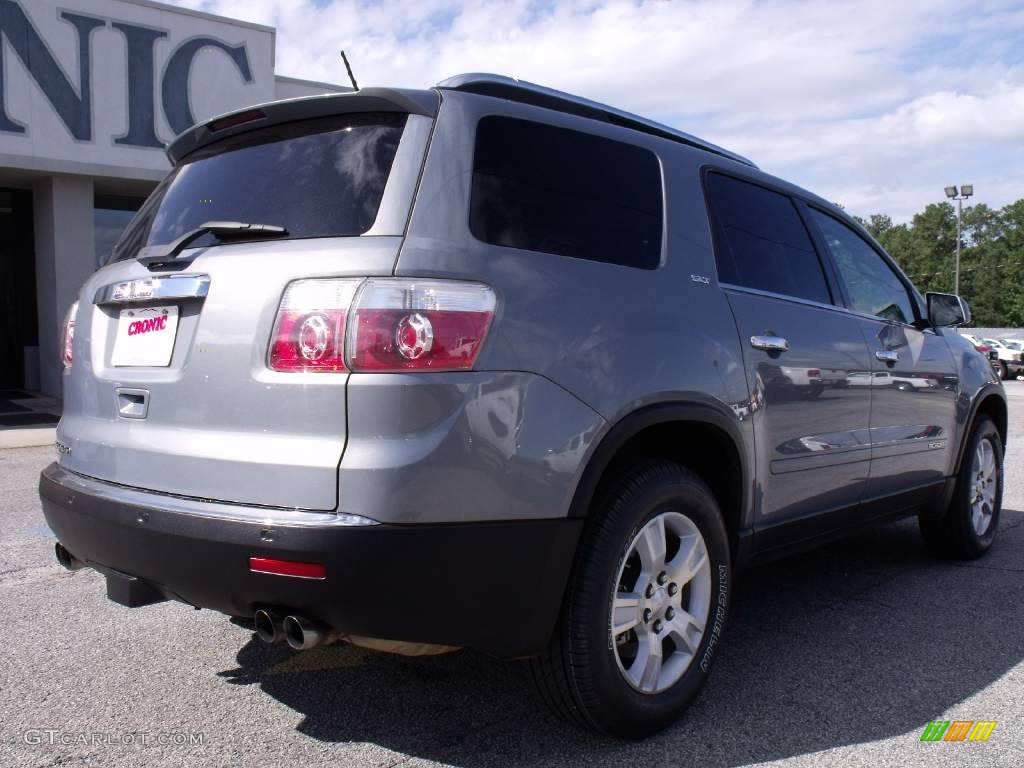 2007 Acadia SLT - Blue Gold Metallic / Ebony photo #8