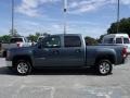 2009 Stealth Gray Metallic GMC Sierra 1500 SLE Crew Cab  photo #5