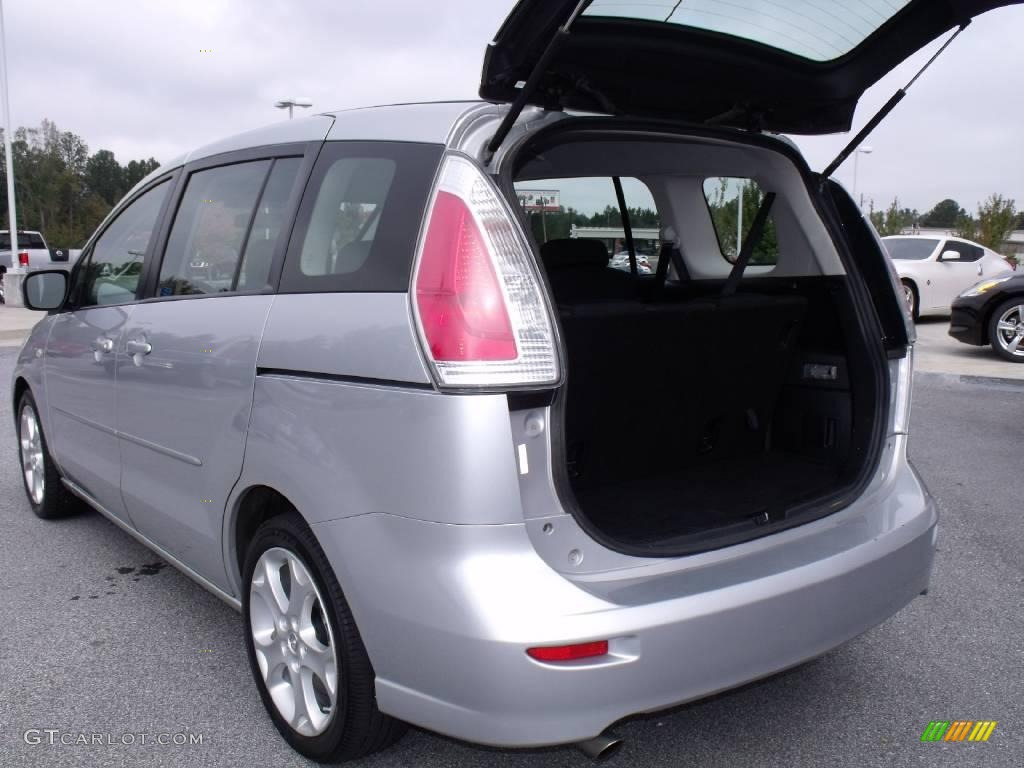 2008 MAZDA5 Sport - Sunlight Silver / Black photo #12
