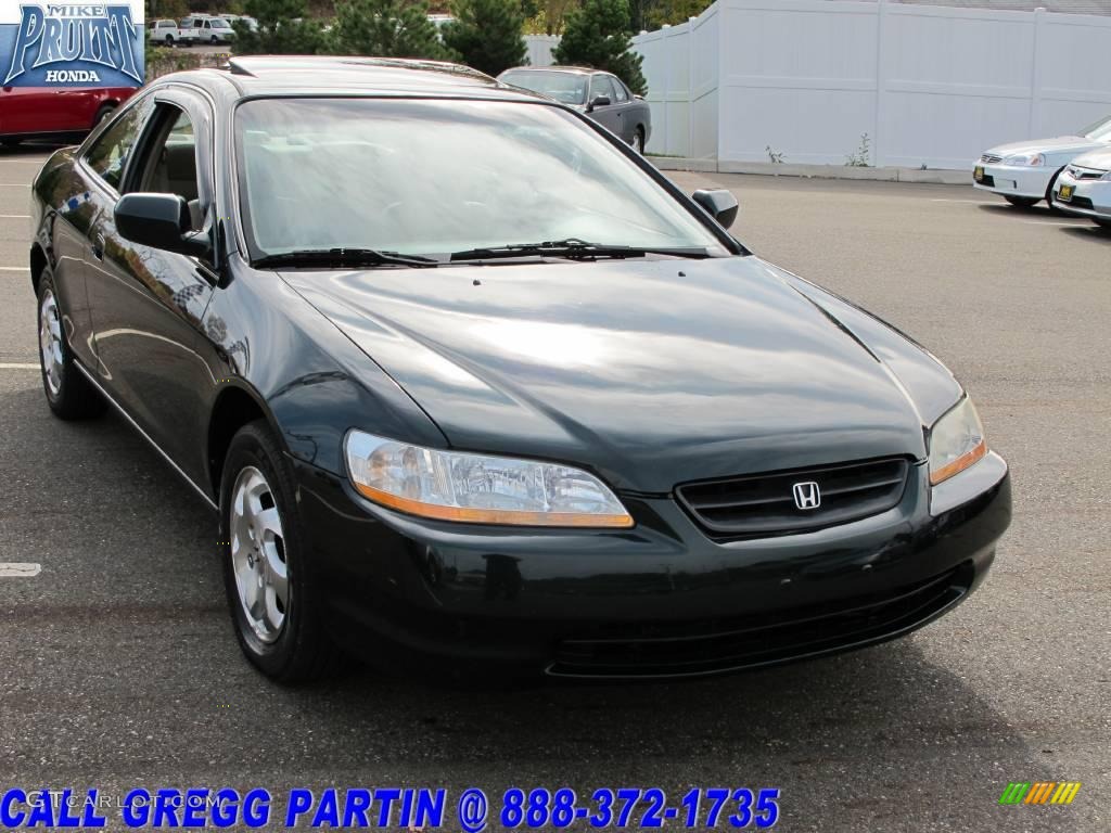 1999 Accord EX-L Coupe - Dark Emerald Pearl / Ivory photo #5