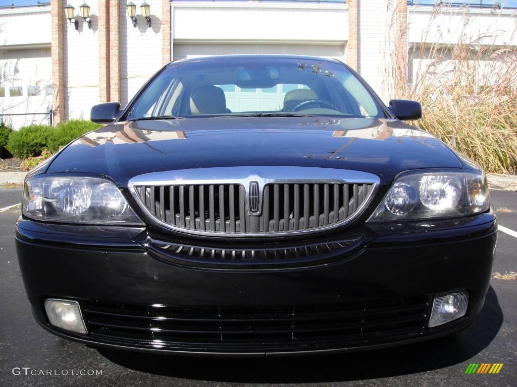 2004 LS V8 - Black Clearcoat / Shale/Dove photo #2