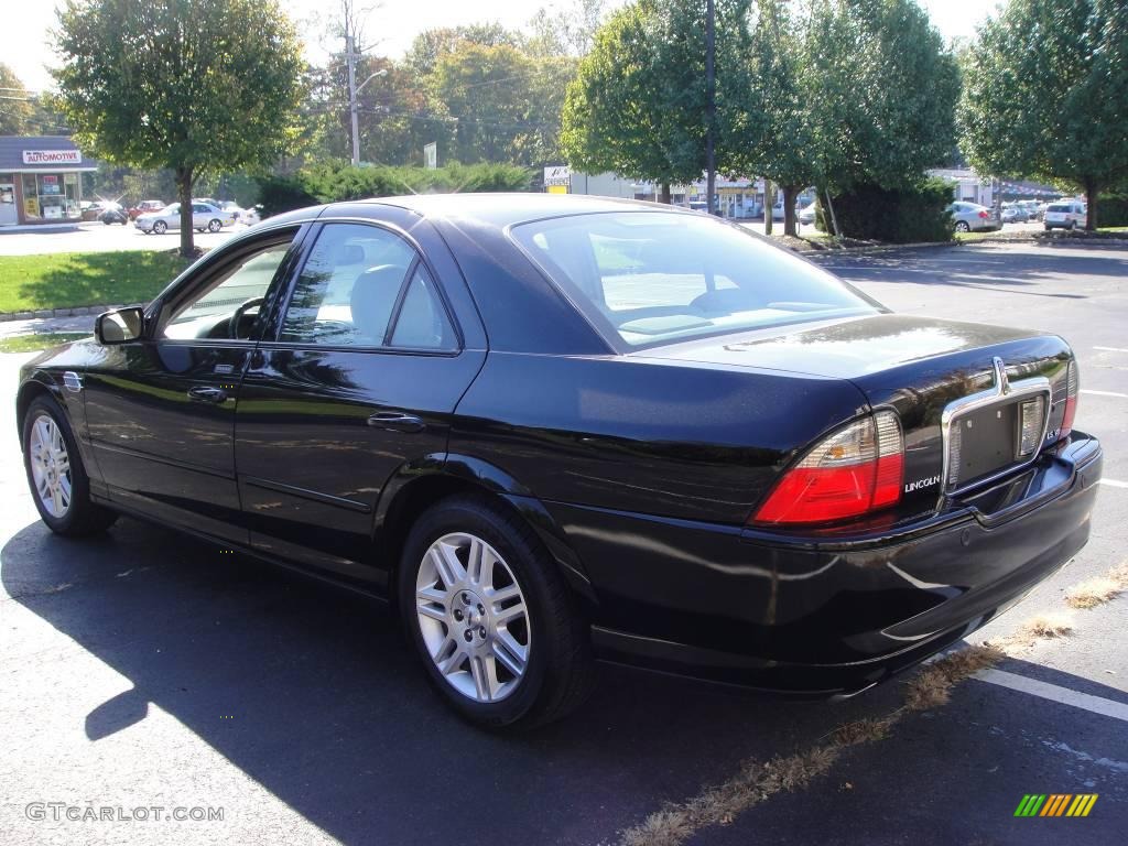 2004 LS V8 - Black Clearcoat / Shale/Dove photo #4