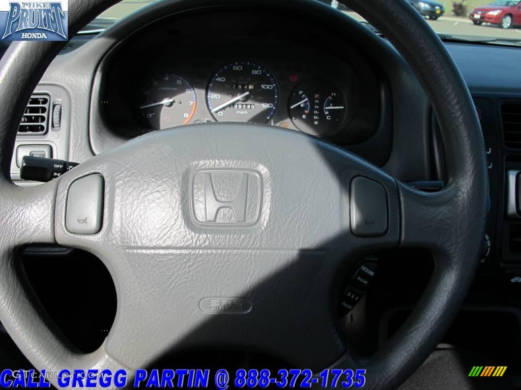 1999 Civic LX Sedan - Taffeta White / Gray photo #19