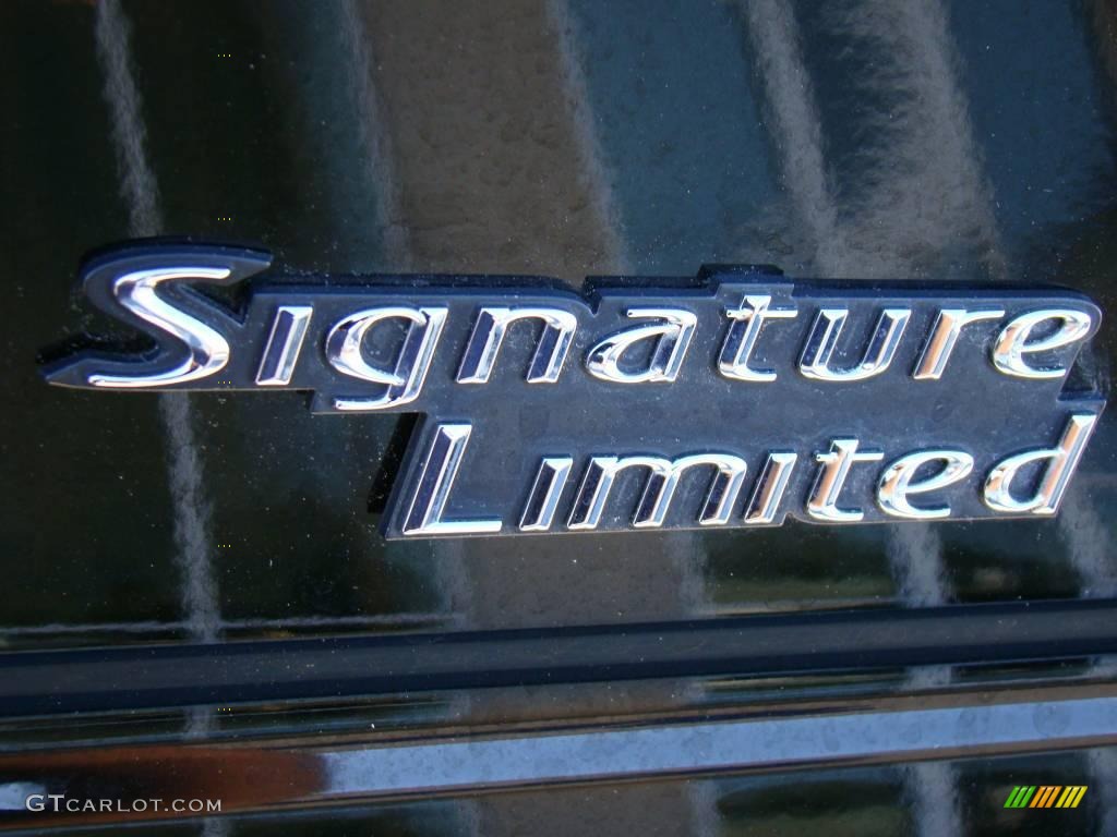 2008 Town Car Signature Limited - Black / Light Camel photo #11