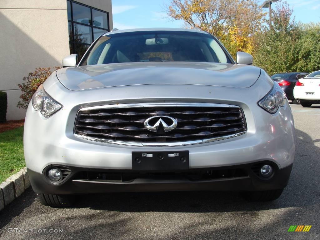 2009 FX 35 AWD - Liquid Platinum Metallic / Graphite photo #2