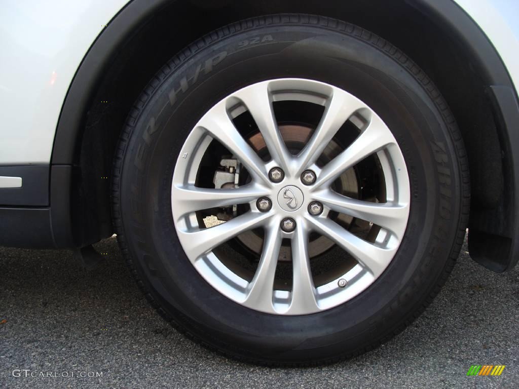 2009 FX 35 AWD - Liquid Platinum Metallic / Graphite photo #4