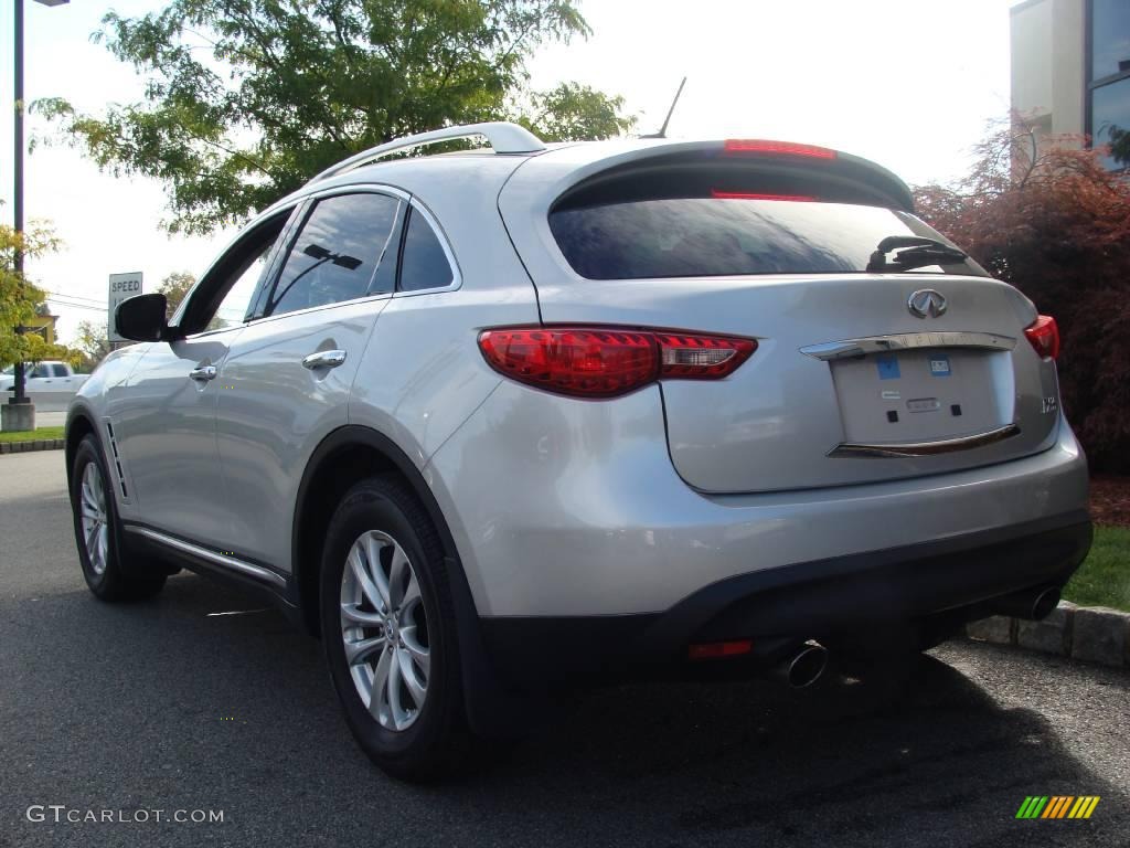 2009 FX 35 AWD - Liquid Platinum Metallic / Graphite photo #5