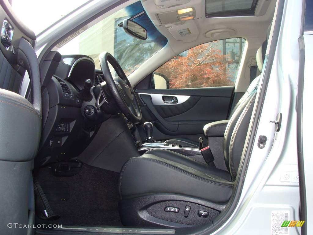 2009 FX 35 AWD - Liquid Platinum Metallic / Graphite photo #8