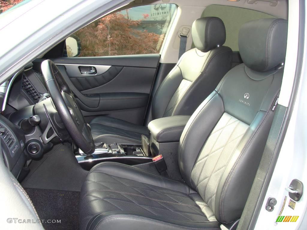2009 FX 35 AWD - Liquid Platinum Metallic / Graphite photo #10