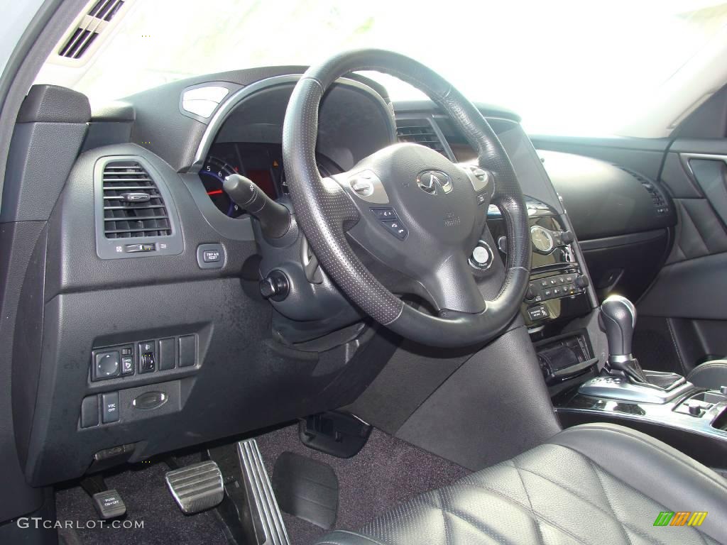 2009 FX 35 AWD - Liquid Platinum Metallic / Graphite photo #11