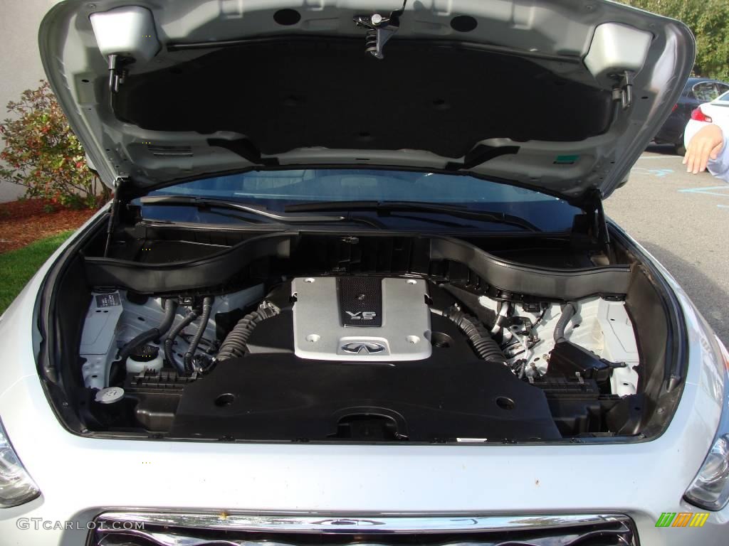 2009 FX 35 AWD - Liquid Platinum Metallic / Graphite photo #14