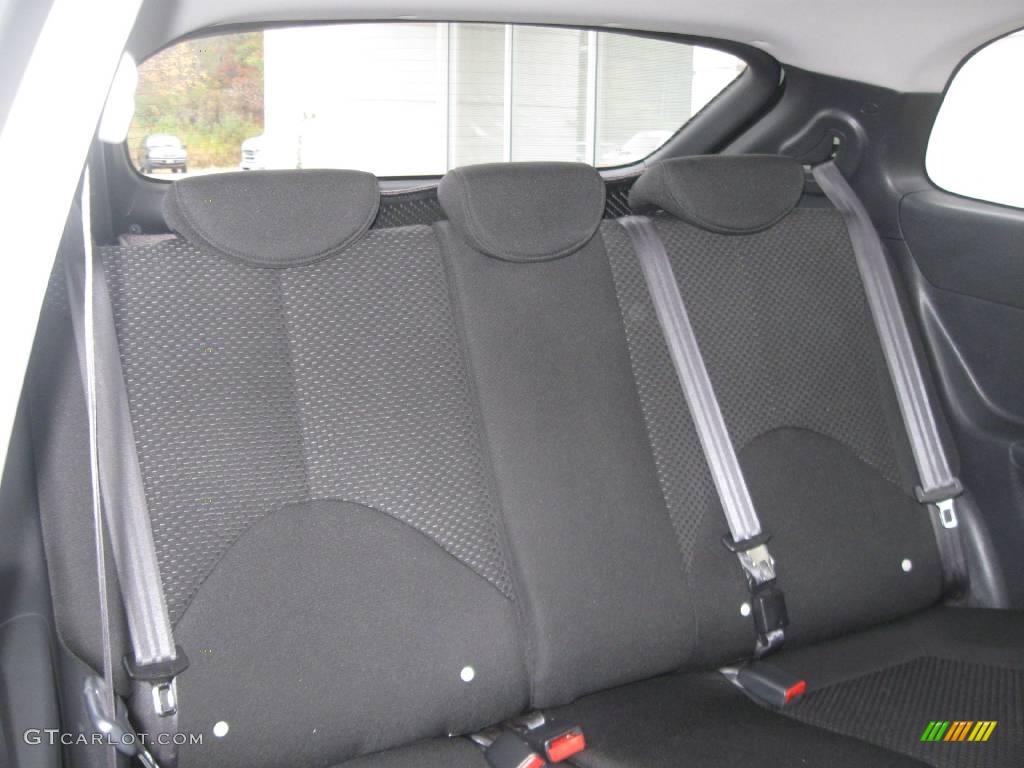 2008 Accent GS Coupe - Apple Green / Black photo #4