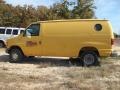 2000 Yellow Ford E Series Van E250 Commercial  photo #8