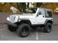 2004 Bright Silver Metallic Jeep Wrangler Rubicon 4x4  photo #1