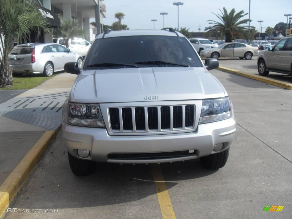 2004 Grand Cherokee Laredo - Bright Silver Metallic / Dark Slate Gray photo #6