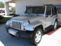 2008 Bright Silver Metallic Jeep Wrangler Sahara 4x4  photo #1