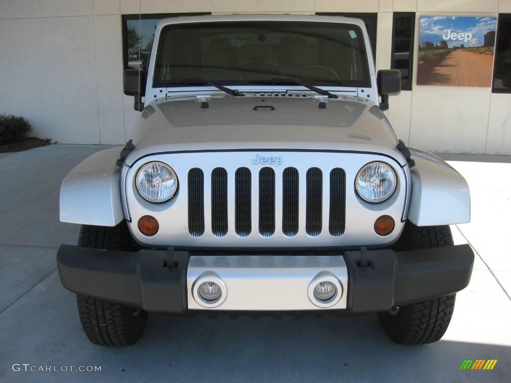 2008 Wrangler Sahara 4x4 - Bright Silver Metallic / Dark Slate Gray/Medium Slate Gray photo #8