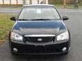 2006 Ebony Black Kia Spectra SX Sedan  photo #3