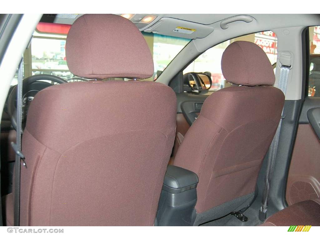 2010 Forte EX - Ebony Black / Coffee photo #12