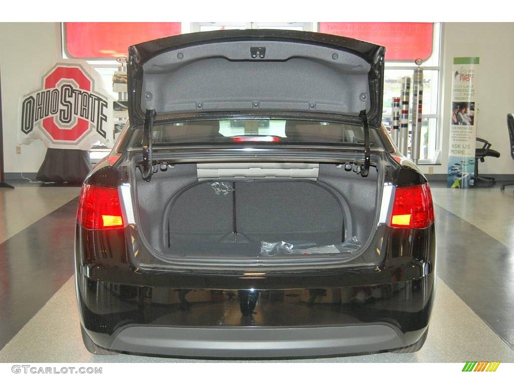 2010 Forte EX - Ebony Black / Coffee photo #39