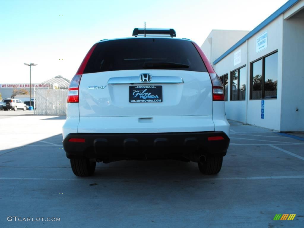 2007 CR-V EX-L 4WD - Taffeta White / Gray photo #6