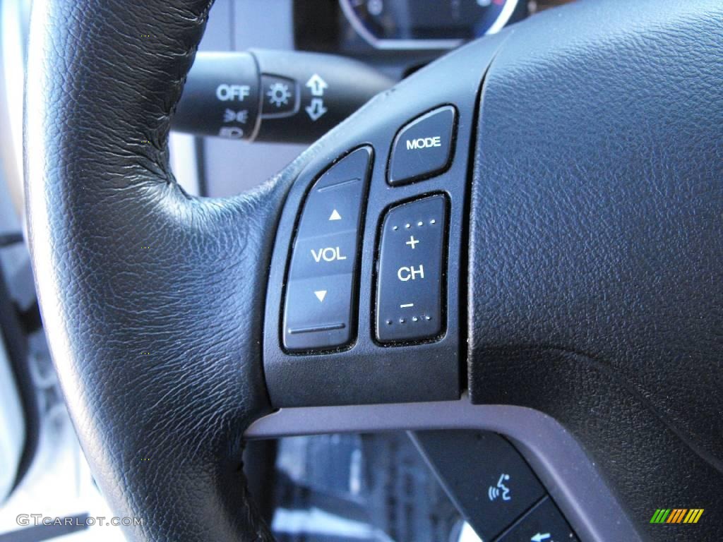 2007 CR-V EX-L 4WD - Taffeta White / Gray photo #14