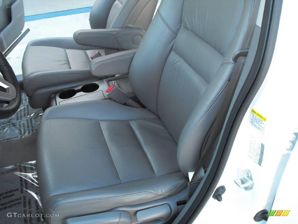2007 CR-V EX-L 4WD - Taffeta White / Gray photo #26