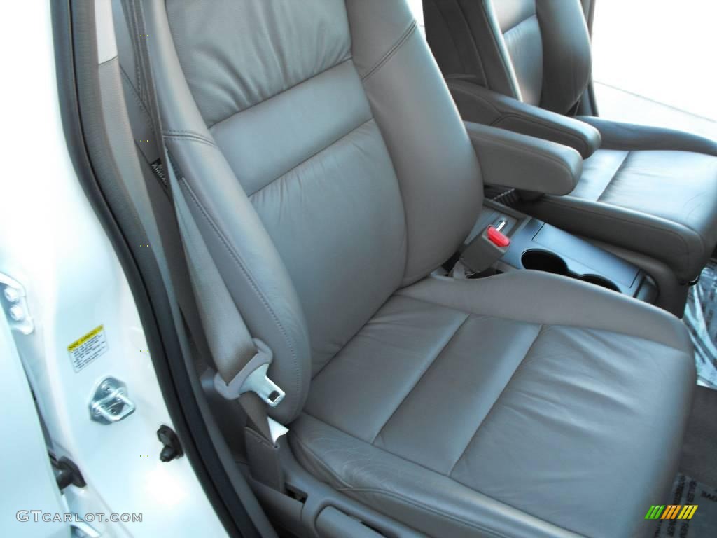 2007 CR-V EX-L 4WD - Taffeta White / Gray photo #28