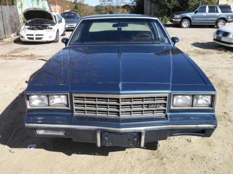 1985 Chevrolet Monte Carlo Coupe Data, Info and Specs