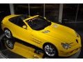 Yellow 2008 Mercedes-Benz SLR McLaren Roadster Exterior