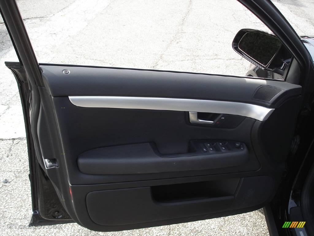 2008 A4 2.0T quattro Sedan - Brilliant Black / Black photo #16