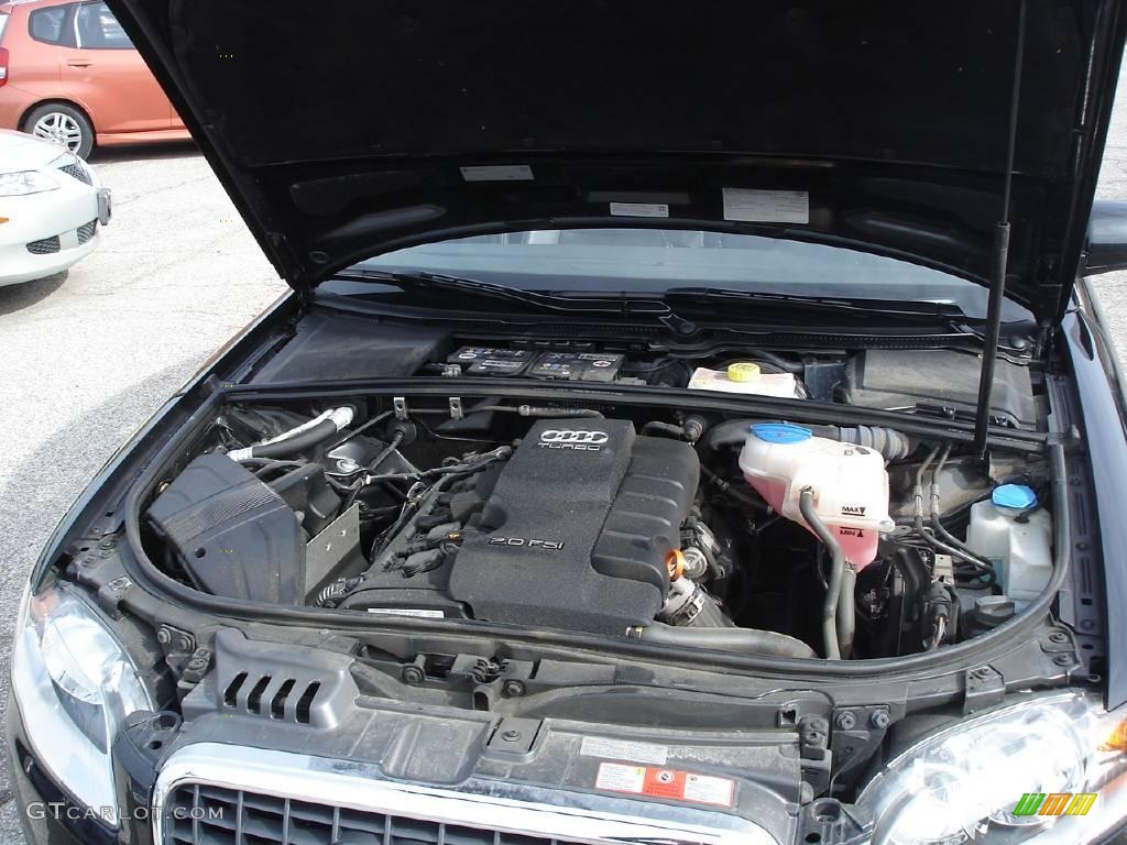 2008 A4 2.0T quattro Sedan - Brilliant Black / Black photo #37