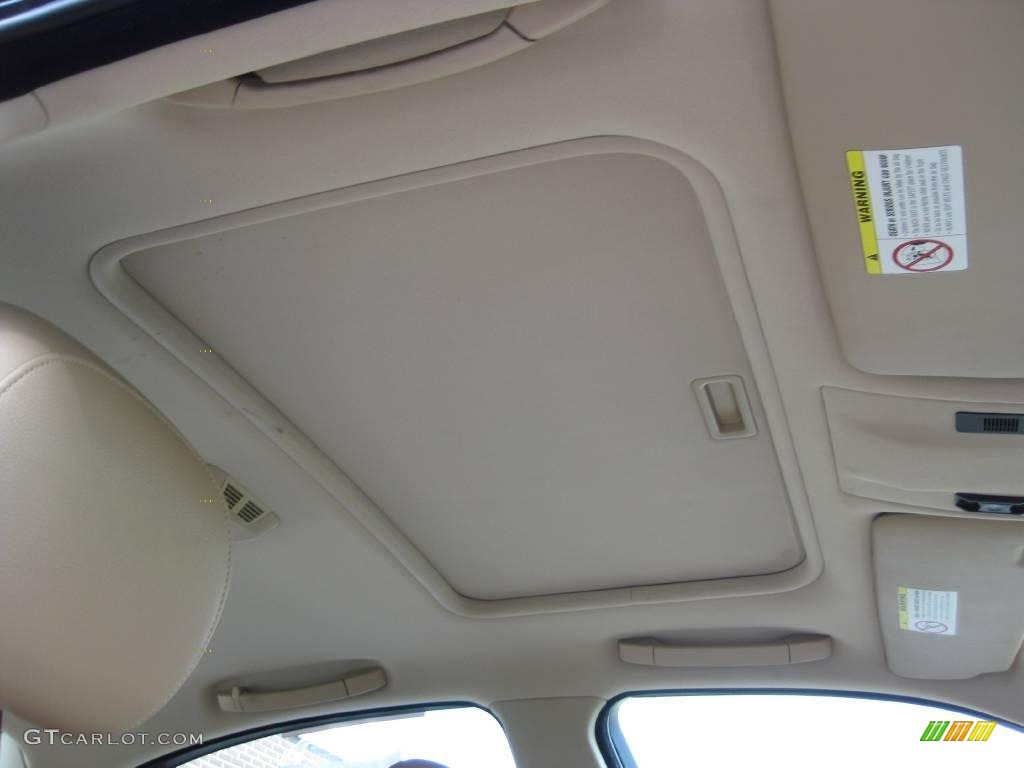 2003 3 Series 325i Sedan - Jet Black / Sand photo #21