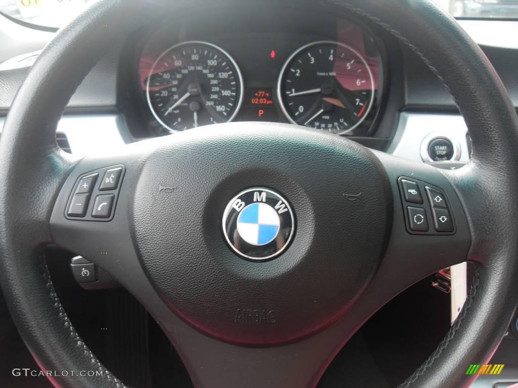 2006 3 Series 330i Sedan - Titanium Silver Metallic / Black photo #8