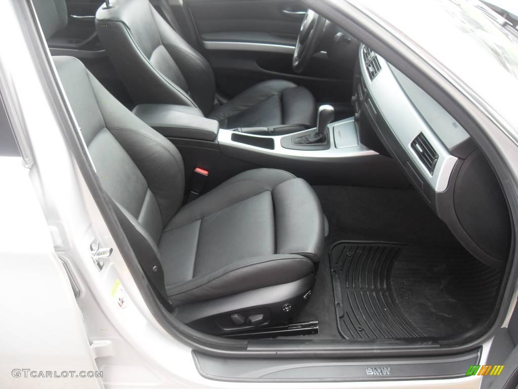 2006 3 Series 330i Sedan - Titanium Silver Metallic / Black photo #11