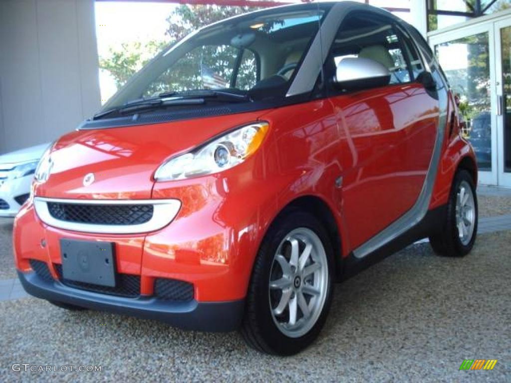 Rally Red Smart fortwo