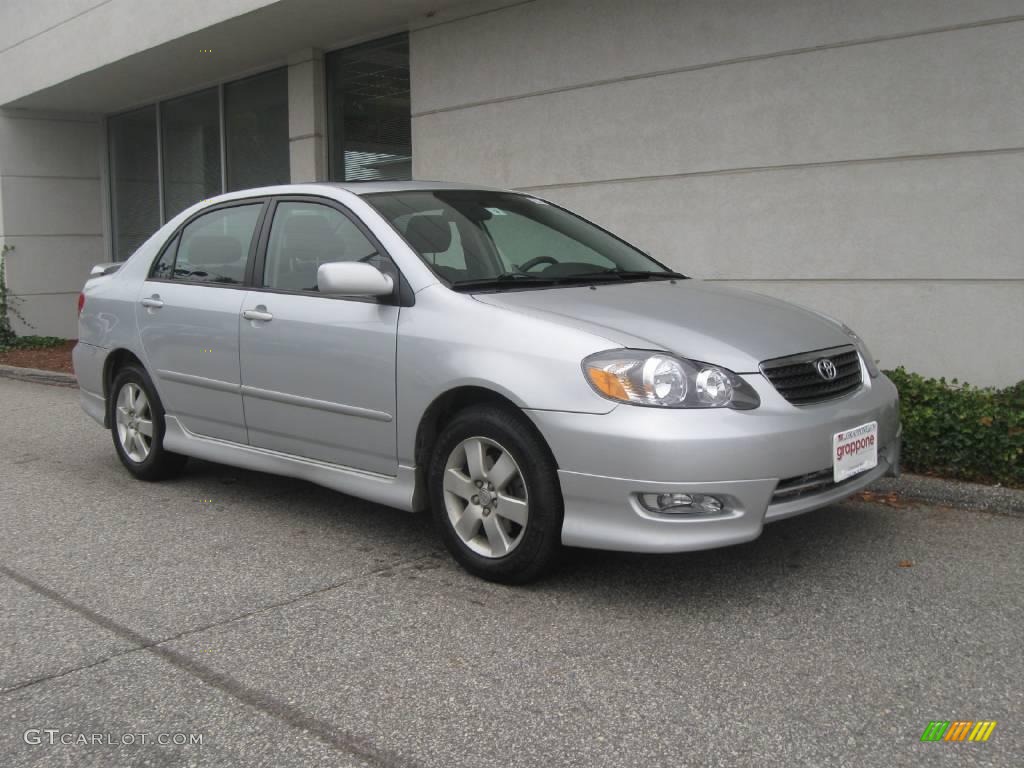 2006 Corolla S - Silver Streak Mica / Dark Charcoal photo #1