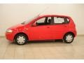 2007 Victory Red Chevrolet Aveo 5 LS Hatchback  photo #4
