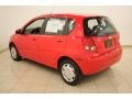 2007 Victory Red Chevrolet Aveo 5 LS Hatchback  photo #5