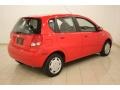 2007 Victory Red Chevrolet Aveo 5 LS Hatchback  photo #7