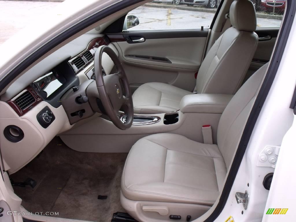 2008 Impala LTZ - White / Neutral Beige photo #10