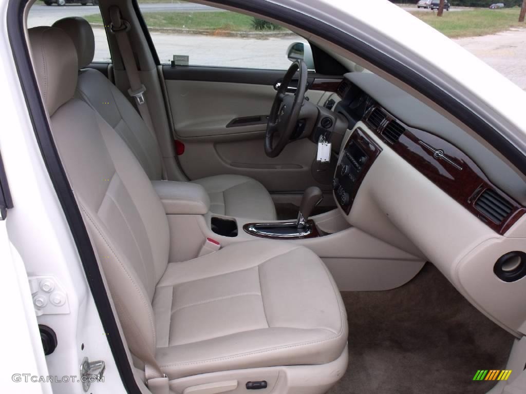 2008 Impala LTZ - White / Neutral Beige photo #17