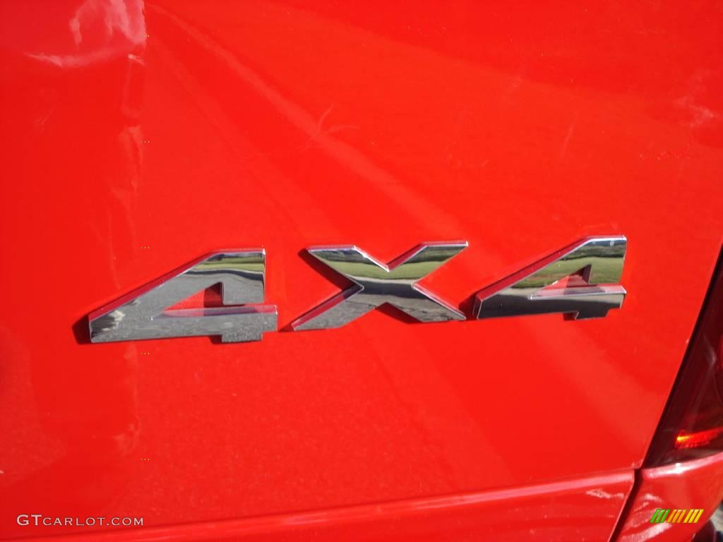 2007 Ram 1500 SLT Quad Cab 4x4 - Flame Red / Medium Slate Gray photo #7