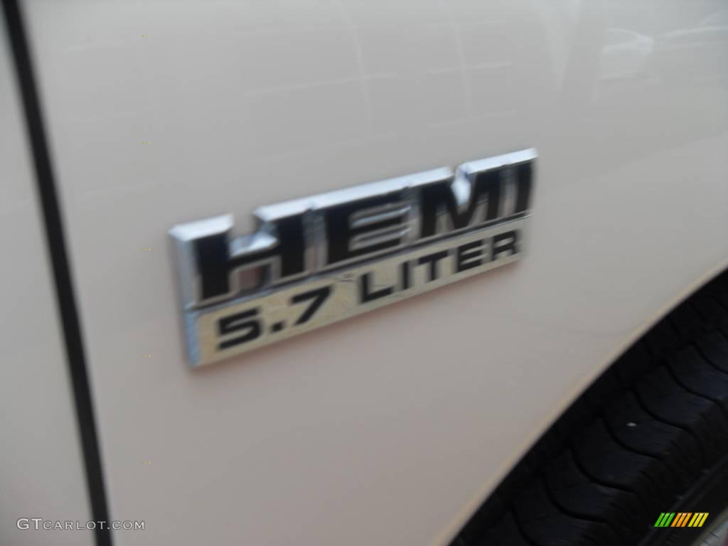 2007 Ram 1500 Big Horn Edition Quad Cab - Bright White / Medium Slate Gray photo #9