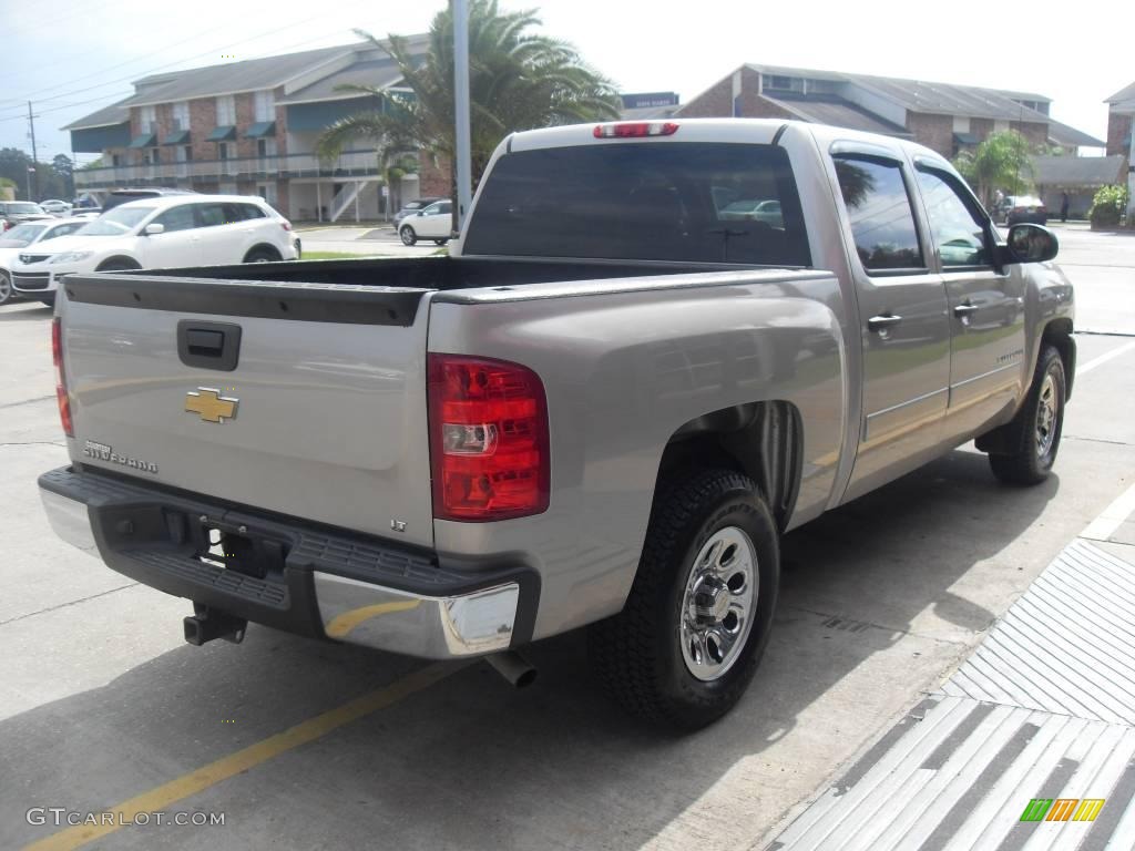 2008 Silverado 1500 LT Crew Cab - Silver Birch Metallic / Light Titanium/Ebony Accents photo #4